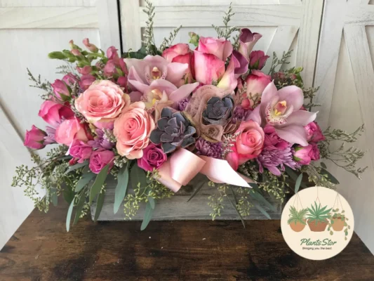 succulents in floral arrangements